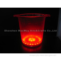 Eco-friendly LED Colourful Hot Sale Ice Bucket/Tong/Container